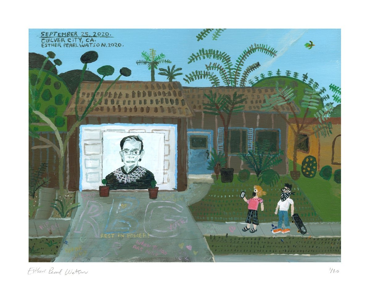 Esther Pearl Watson, RBG Print