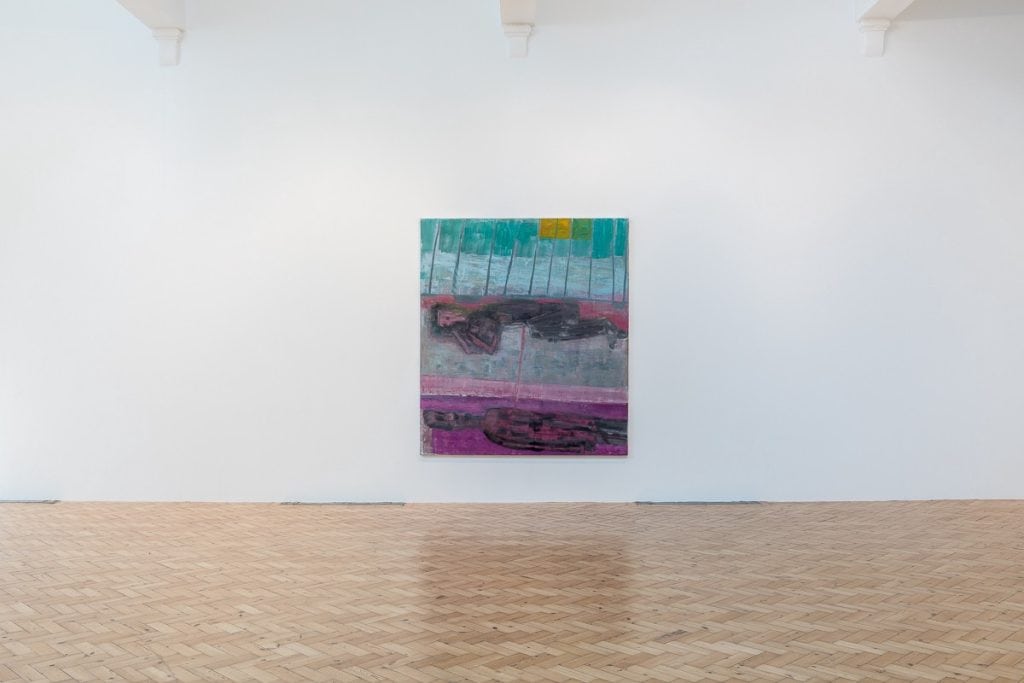 Amy Sillman Installation view of "Amy Sillman: Landline," at Camden Arts Centre, 2018 Photo: Damian Griffiths