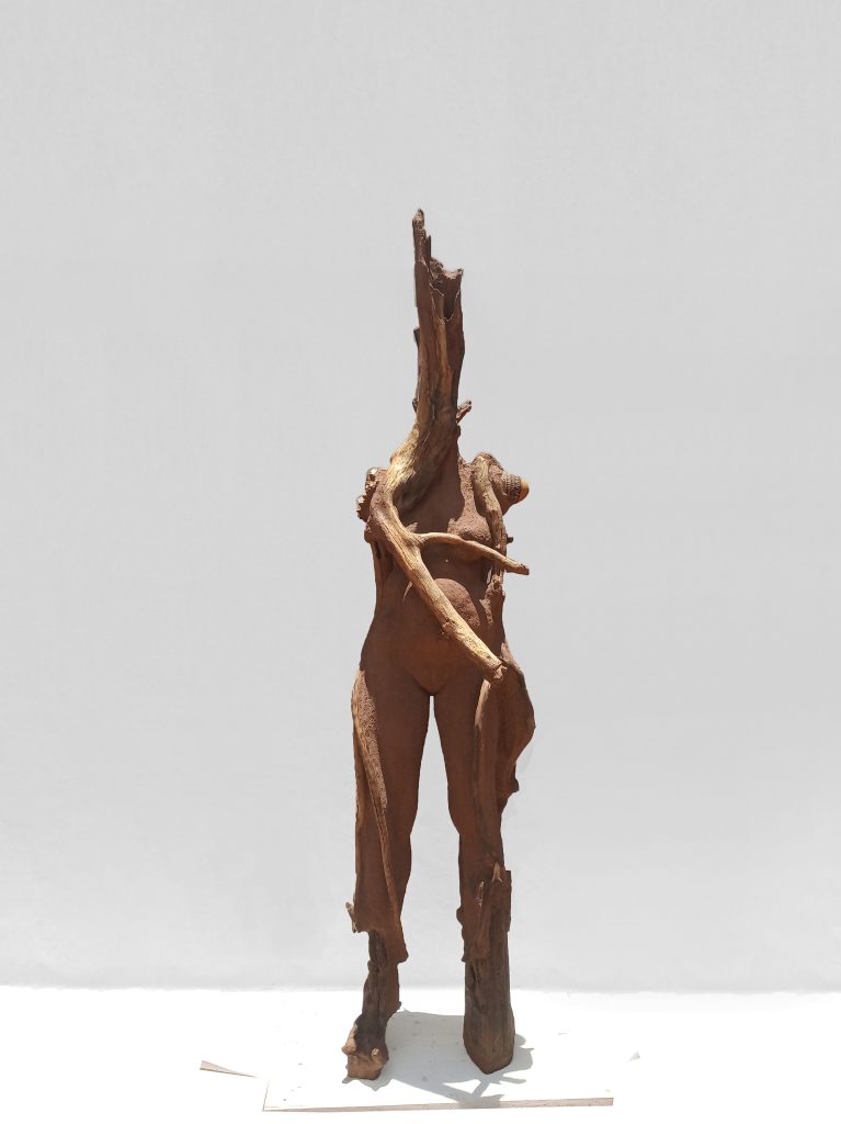 Wangechi Mutu Sentinel I, 2018