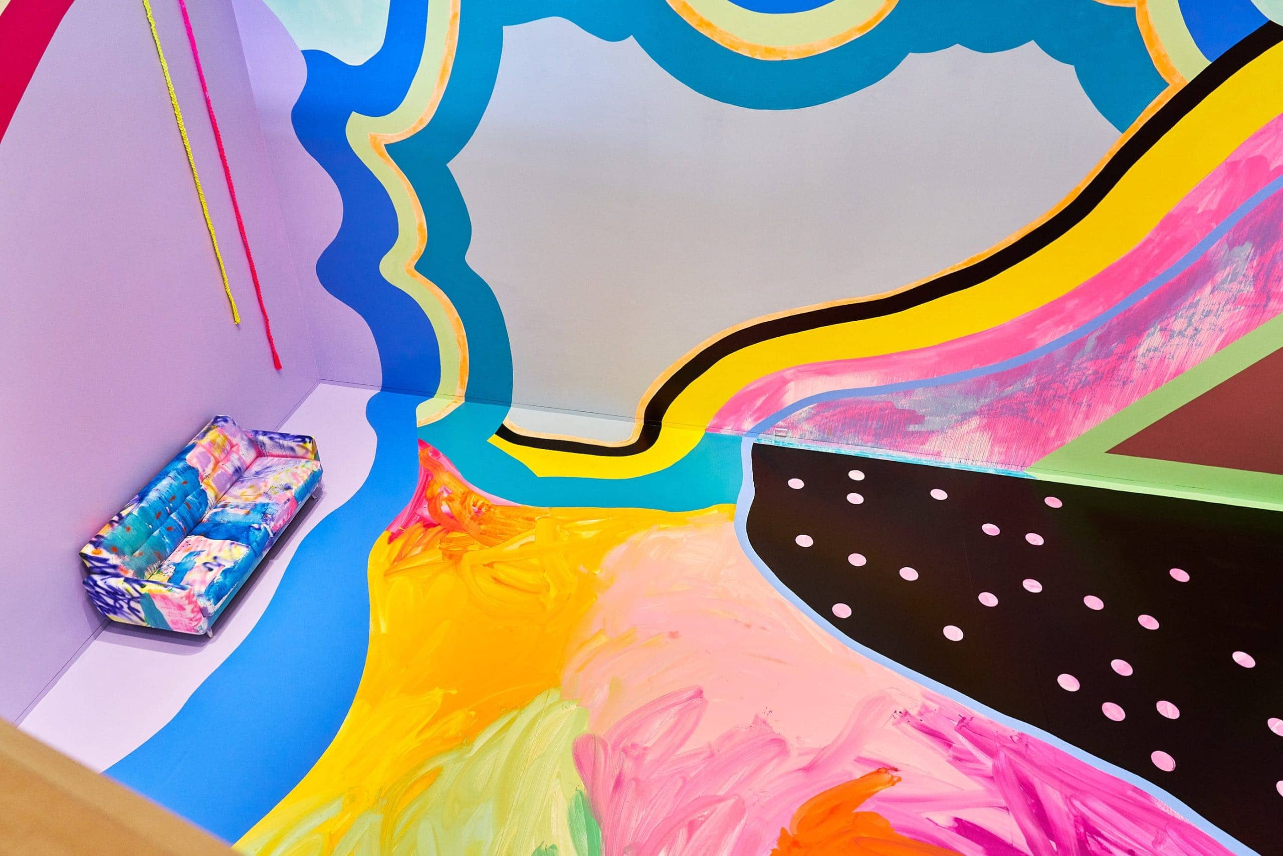 Sarah Cain Day after day on this beautiful stage | VIELMETTER LOS