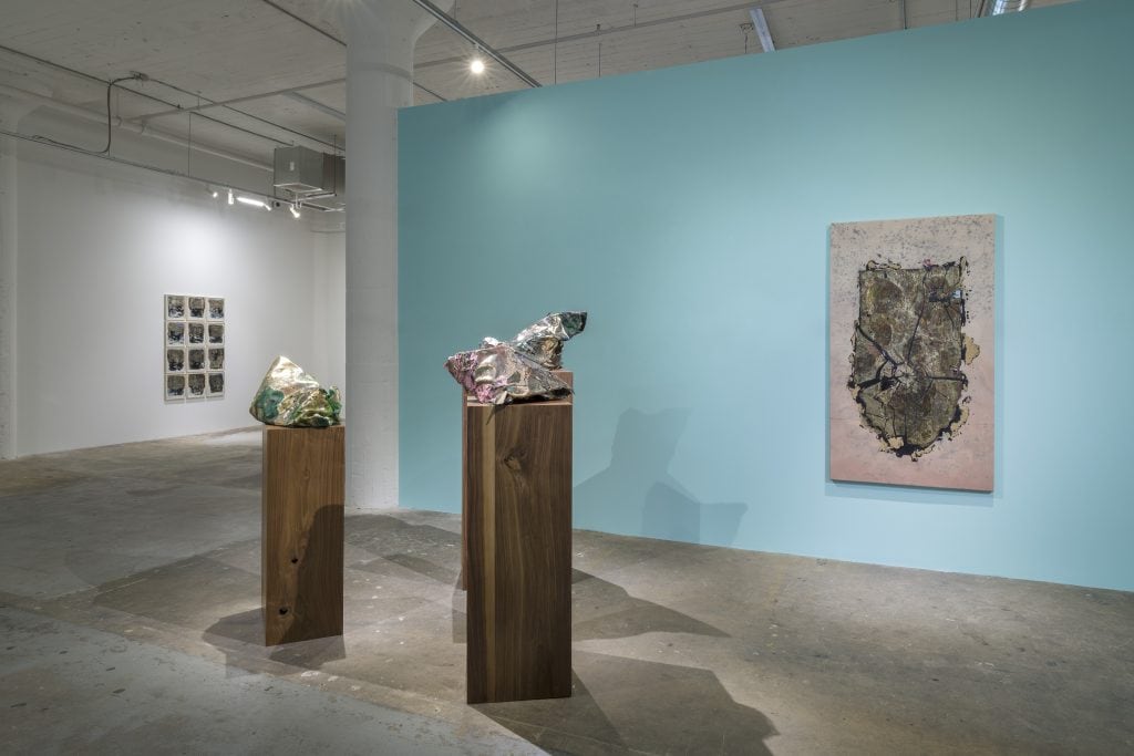 This image illustrates a link to the exhibition titled Edgar Arceneaux: Skinning the Mirror