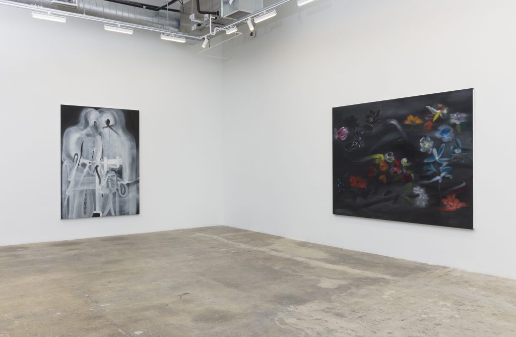 This image illustrates a link to the exhibition titled Ross Bleckner: Sehnsucht