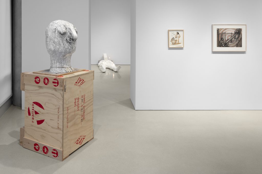"Nicole Eisenman and Keith Boadwee," installation view