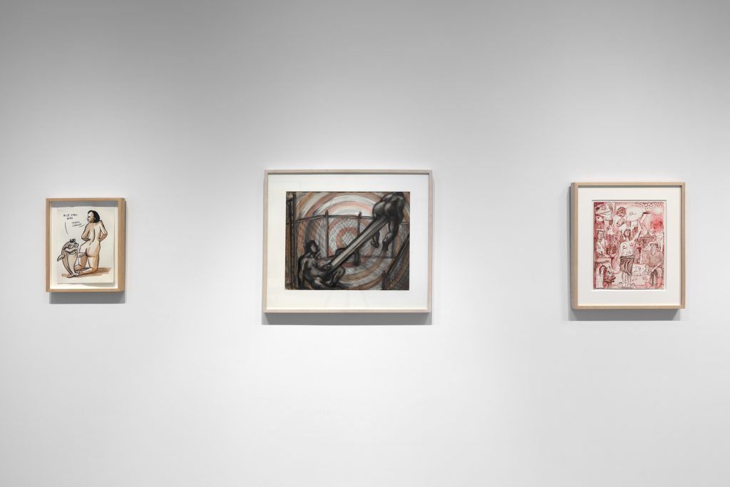 "Nicole Eisenman and Keith Boadwee," installation view
