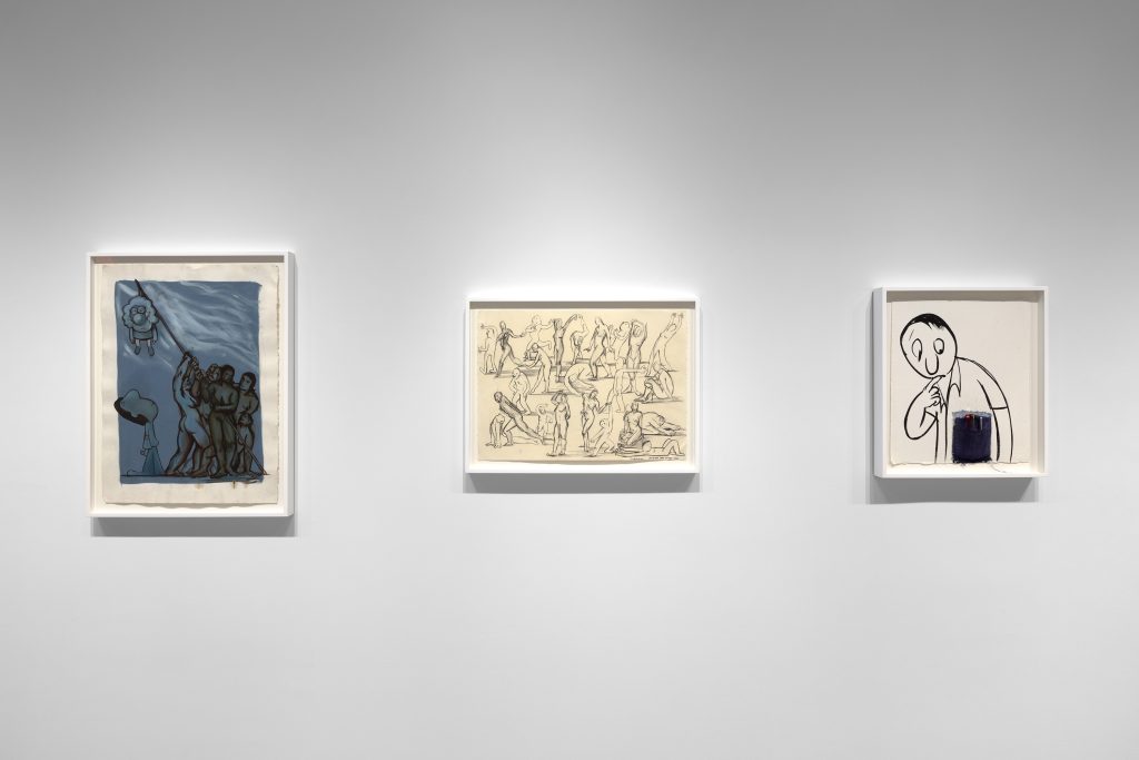 "Nicole Eisenman and Keith Boadwee," installation view