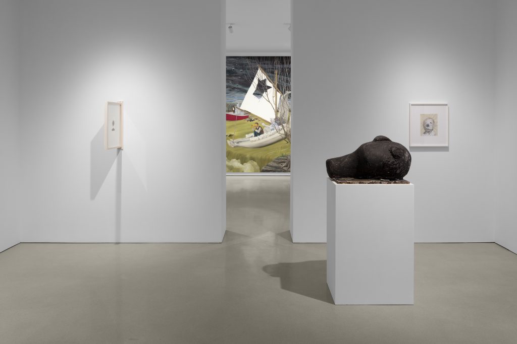 "Nicole Eisenman and Keith Boadwee," installation view