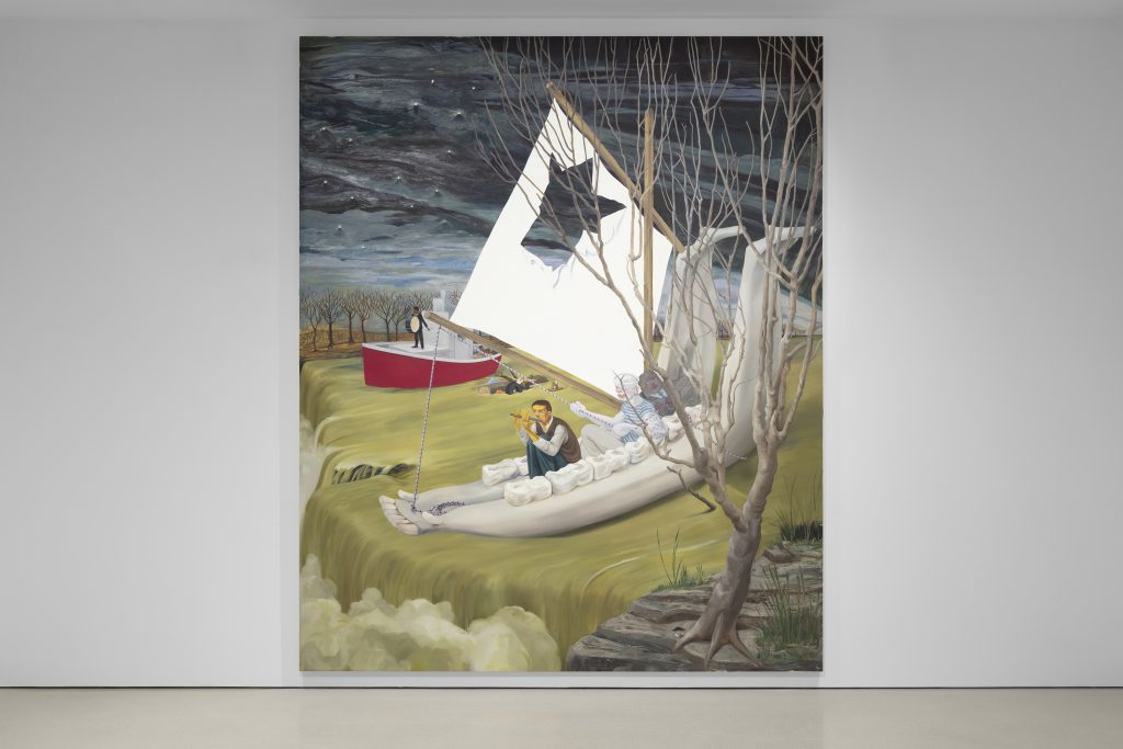 "Nicole Eisenman and Keith Boadwee," installation view