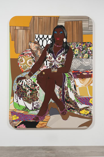 Mickalene Thomas  VIELMETTER LOS ANGELES