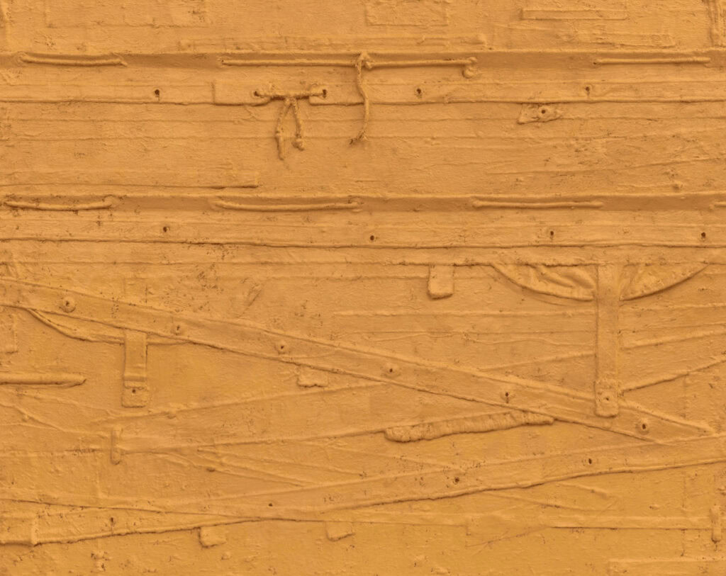 This image illustrates a divnk to the exhibition titled Harmony Hammond