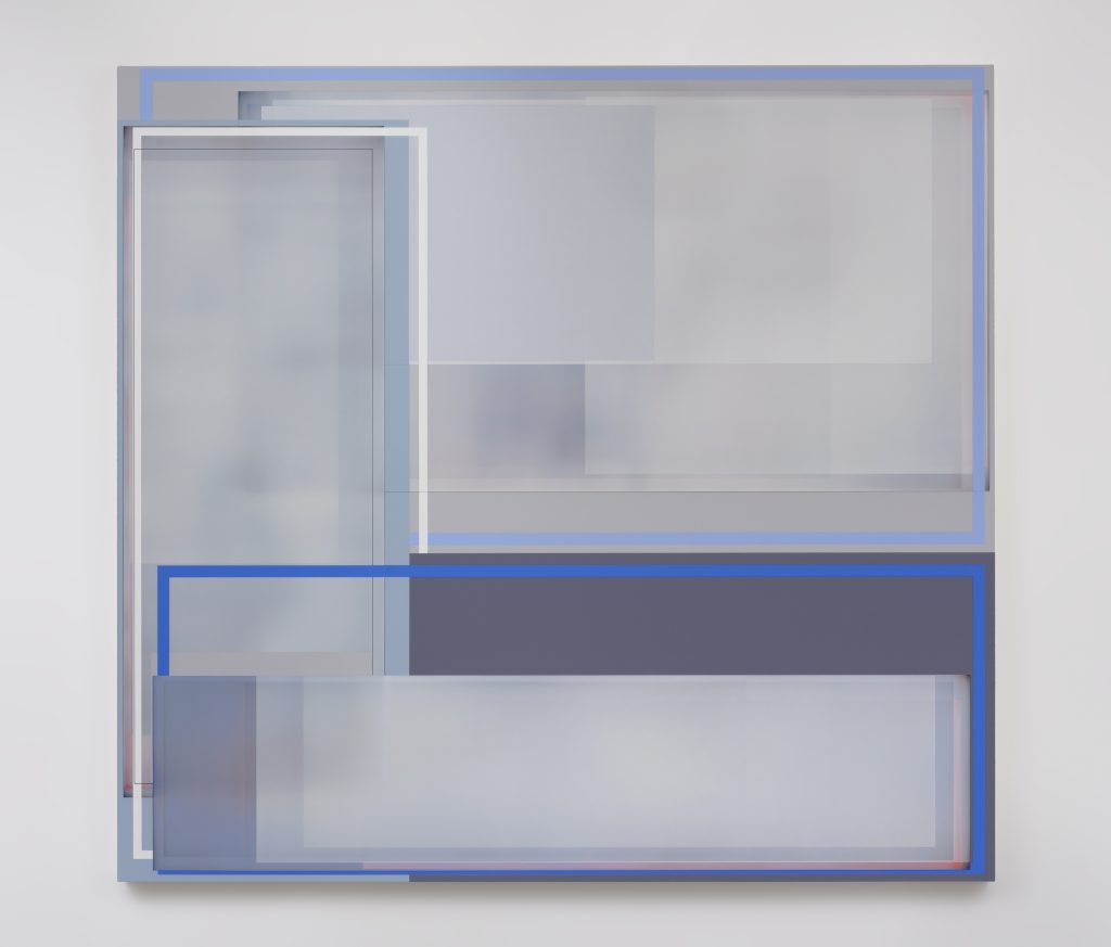 Patrick Wilson, Storm Swell, 2017, Acrylic on canvas, 67 x 72" [HxW], Photo credit: Robert Wedemeyer
