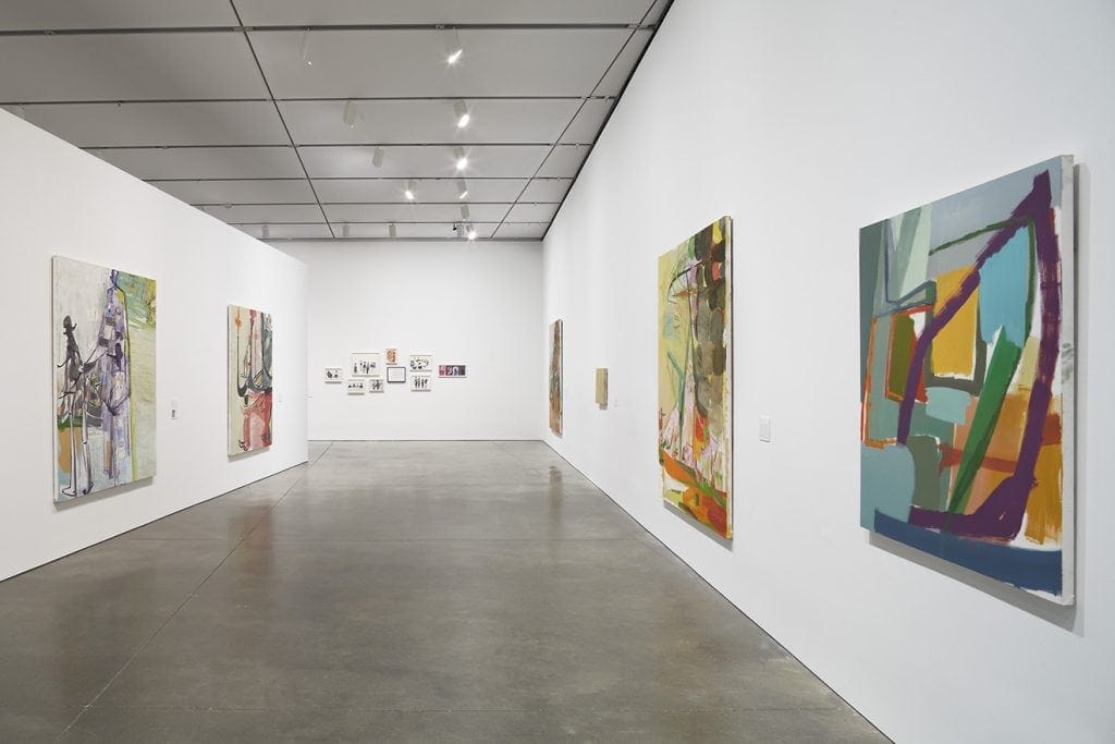 Amy Sillman, Amy Sillman: one lump or two, Installation view, Institute of Contemporary Art/Boston, October 3, 2013 – January 5, 2014 © Charles Mayer