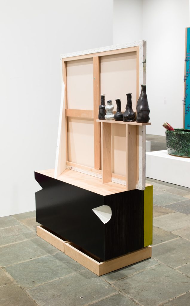 Amy Sillman, 2014 Whitney Biennial: Amy Sillman, collaboration with Pam Lins, Installation view, Whitney Museum of American Art, New York, NY; Photo credit: Jason Mandella