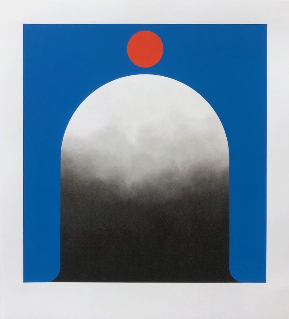 This image illustrates a link to the exhibition titled Limited Edition Print by Math Bass