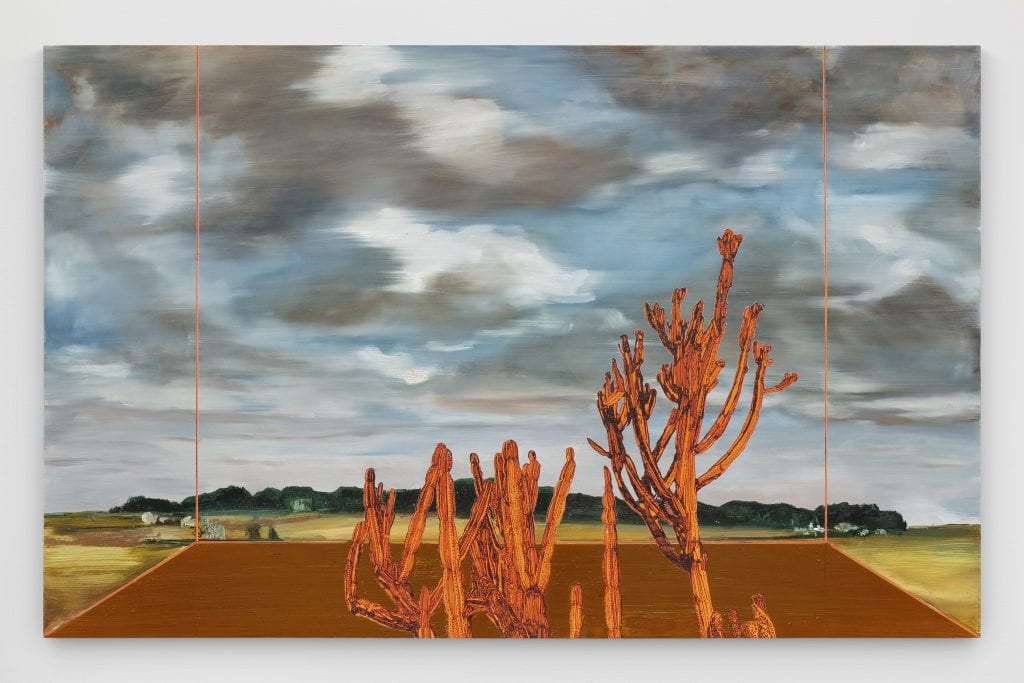 Whitney Bedford "Veduta (Constable Clouds)," 2019