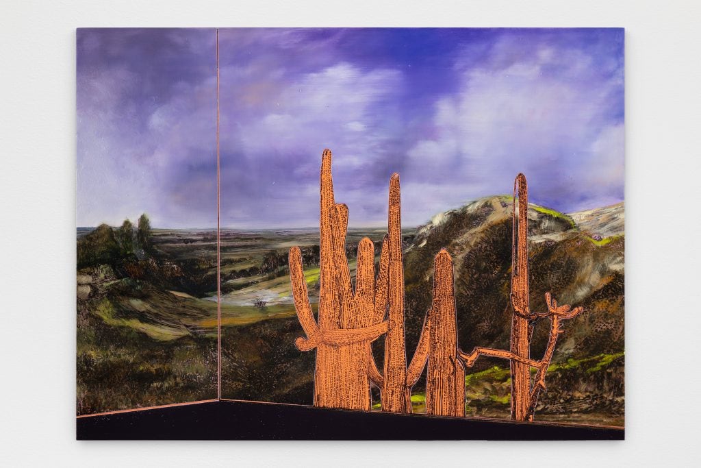 Whitney Bedford "Veduta (Constable)," 2019