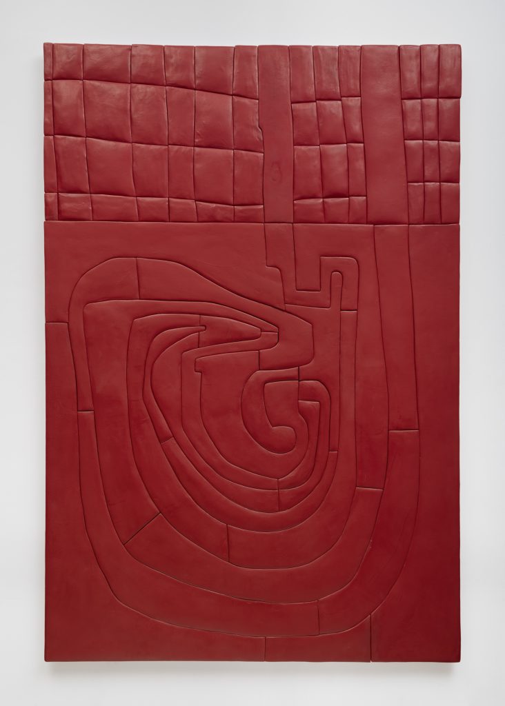 Sadie Benning, "Red Maze Monochrome"