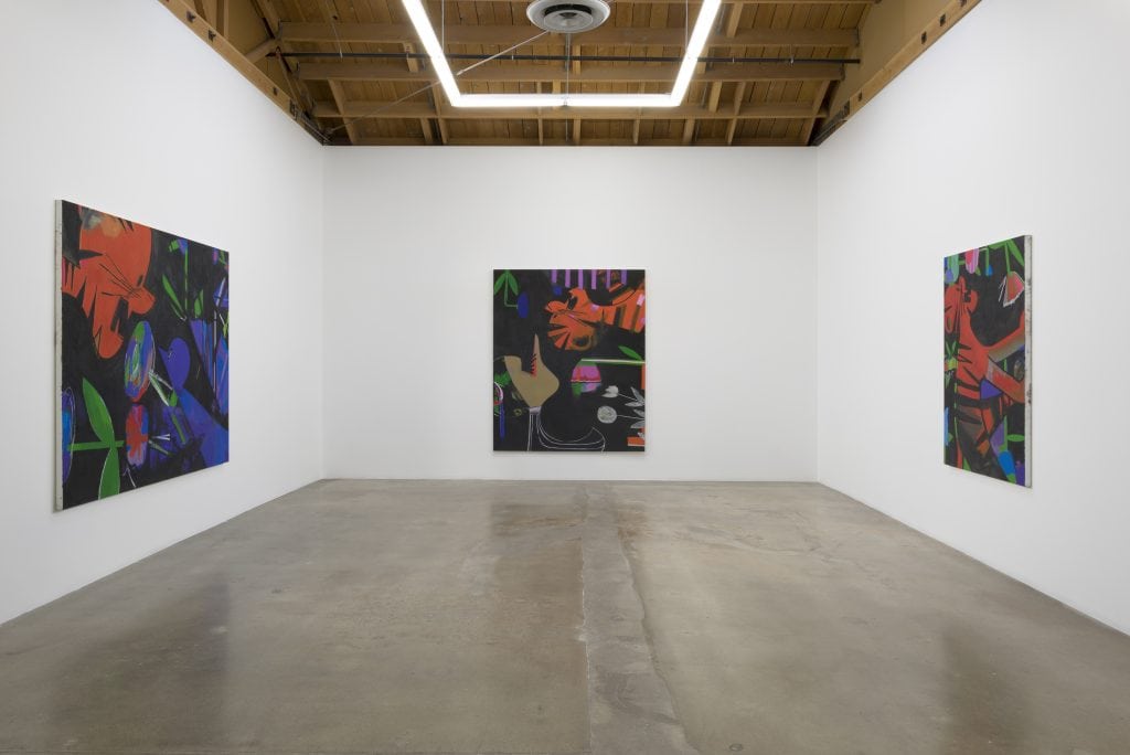 Ellen Berkenblit Installation View Photo credit: Robert Wedemeyer