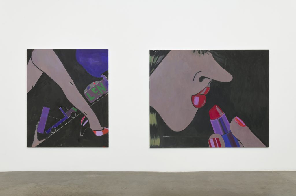 Ellen Berkenblit: Paintings, Installation view, 2019 Photo credit: Robert Wedemeyer