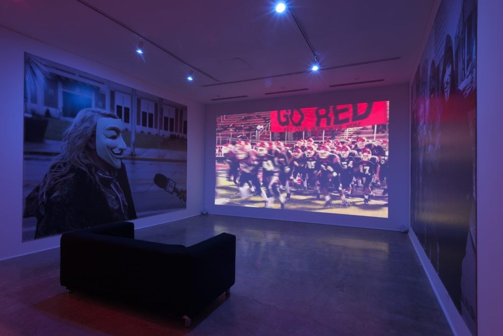 Andrea Bowers: #sweetjane Installation view Pomona College Museum of Art