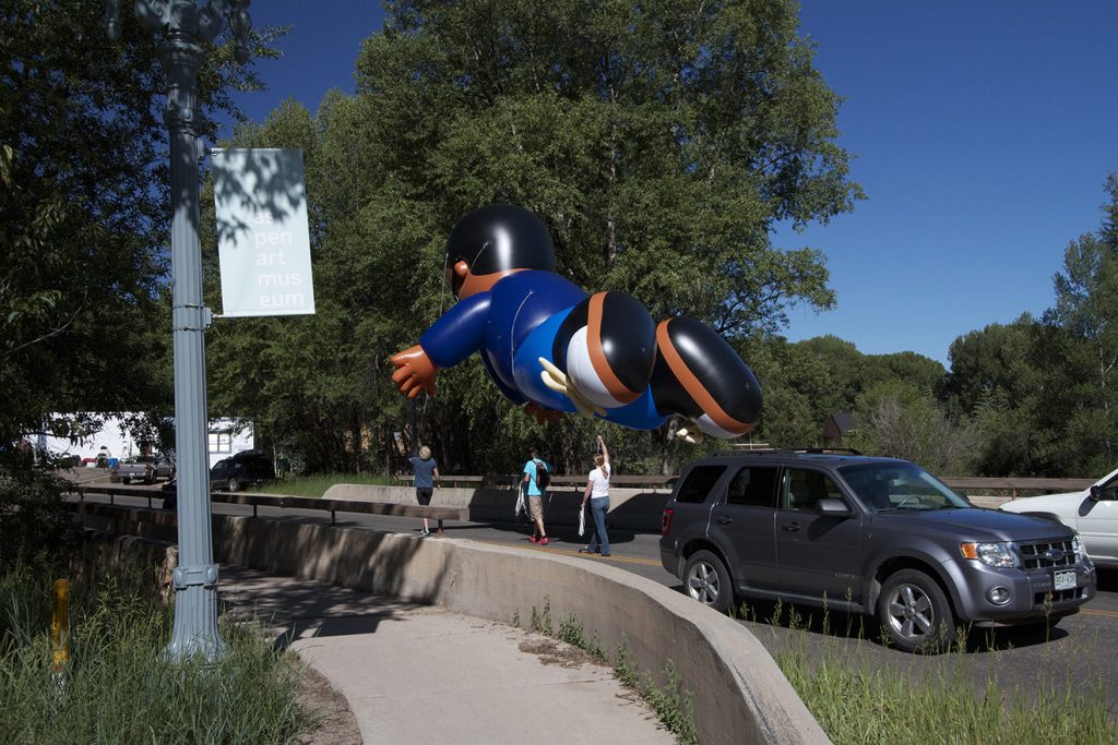 Dave McKenzie, Old Fashioned Fourth of July Parade, Dimensions variable, Aspen Art Museum, April 16 - May 9, July 4, 2010