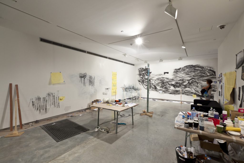 Edgar Arceneaux, Marking Time, 2012, Installation view, MCA Australia; Photo credit: Alex Davies