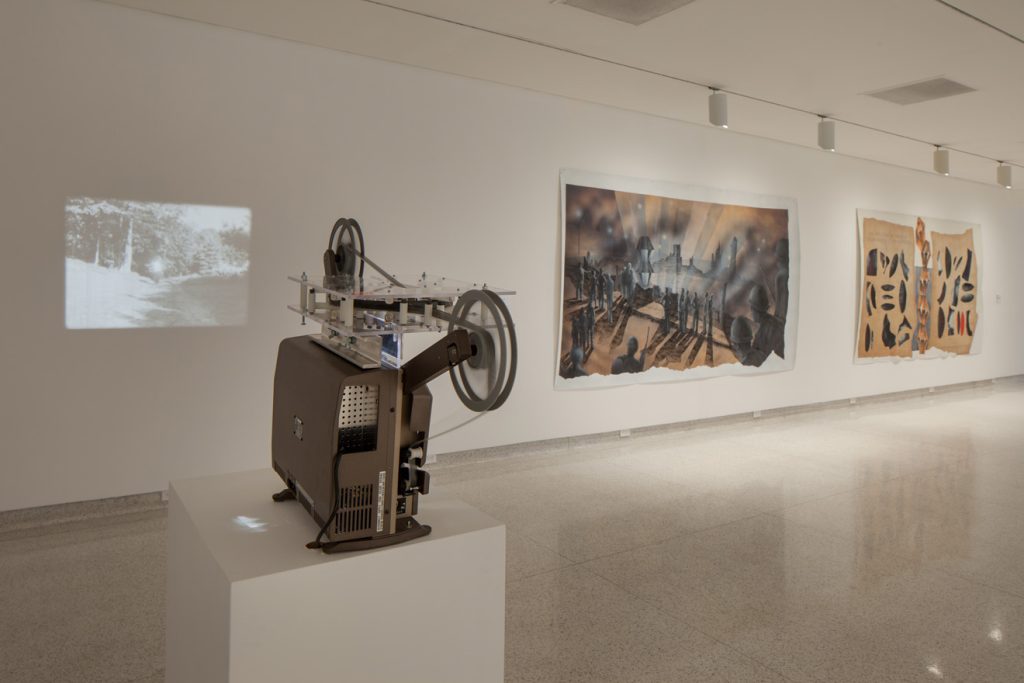 Edgar Arceneaux, Approximately Infinite Universe, 2013, Installation view. Courtesy of the Museum of Contemporary Art San Diego, La Jolla, CA; Photo credit: Pablo Mason