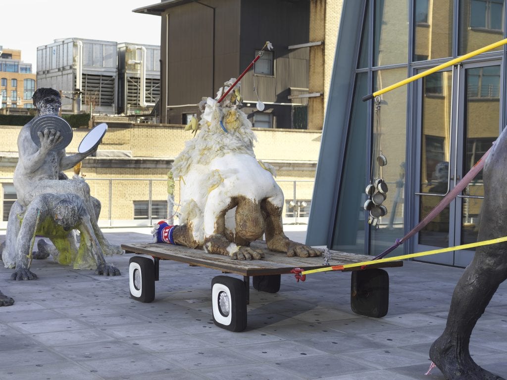 Nicole Eisenman, "Procession" in the Whitney Biennial (May 17–September 22, 2019) Installation view