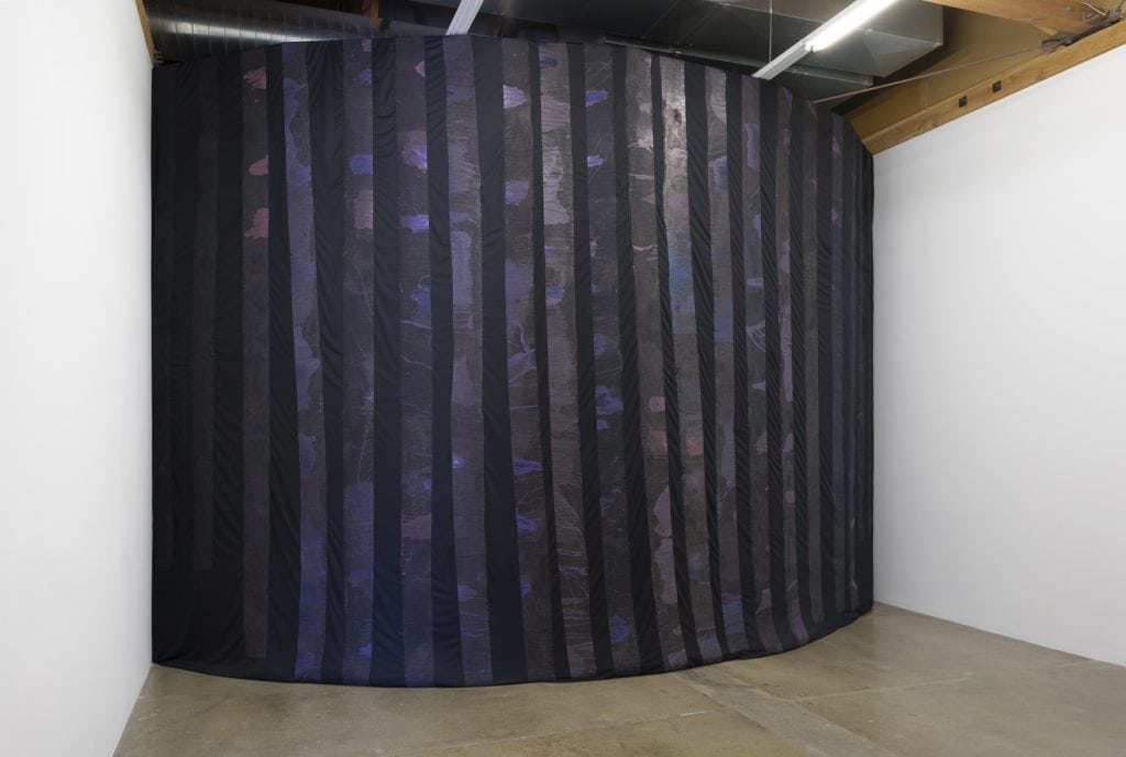 Rodney McMillian, "Chisholm's reverb," installation view