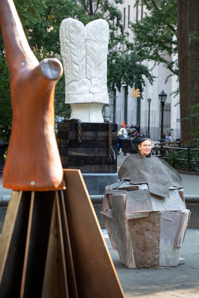"Arlene Shechet: Full Steam Ahead" (September 25, 2018 – April 28, 2019), Madison Square Park, New York