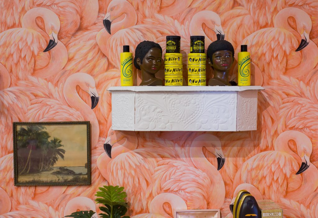 "Outside Looking In," Installation view
