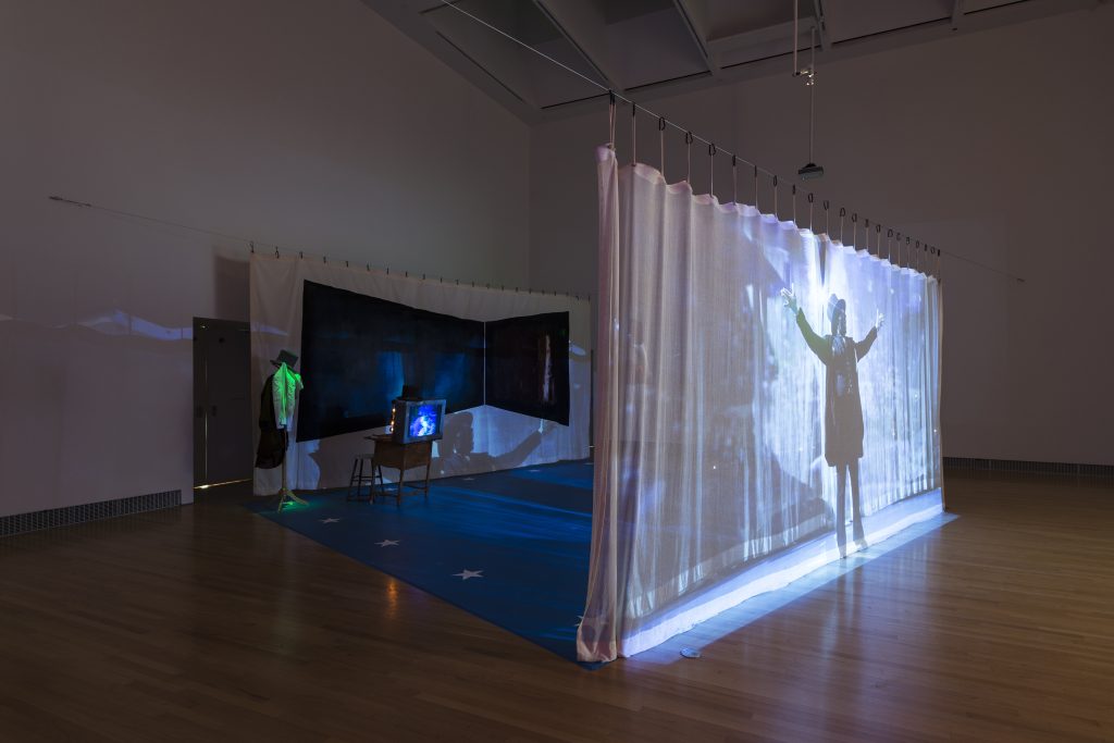 Edgar Arceneaux, "Until, Until, Until..." Installation View, Photo credit: Charlie Villyard