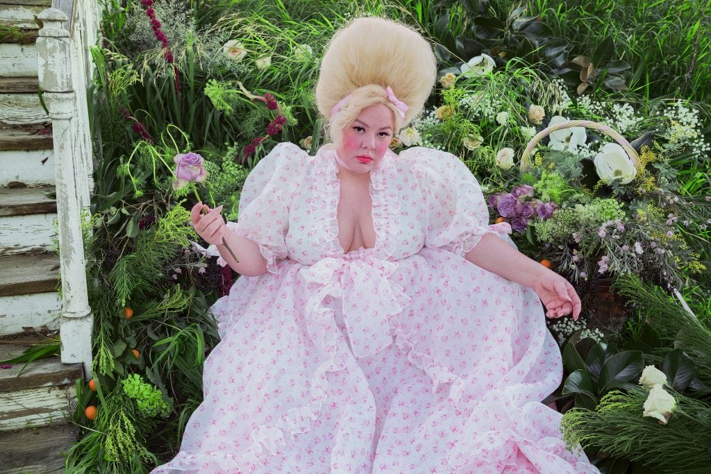 This image illustrates a link to the exhibition titled Genevieve Gaignard Reviewed in Musee Magazine