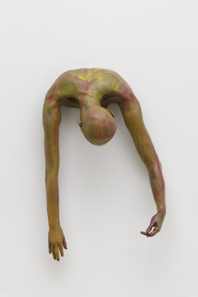 Liz Glynn “Exhaustion / Ecstasy” Painted bronze 23 x 37 x 14" [HxWxD] (58.42 x 93.98 x 35.56 cm) Inventory #GLY144 Courtesy of the artist and Vielmetter Los Angeles Photo credit: Robert Wedemeyer