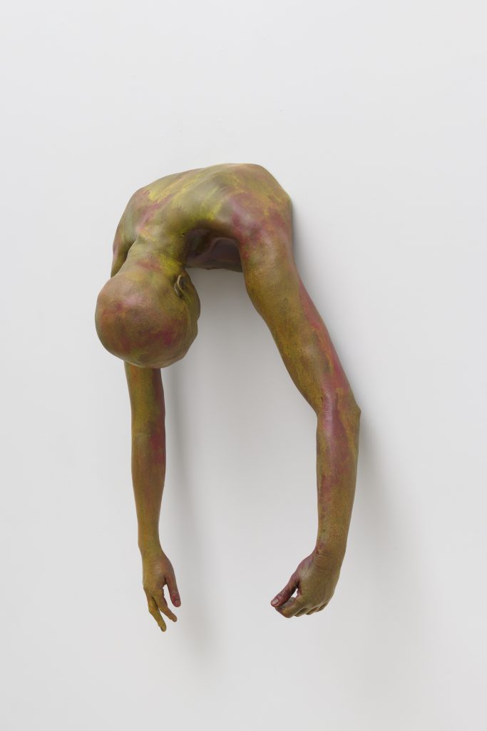 Liz Glynn “Exhaustion / Ecstasy” Painted bronze 23 x 37 x 14" [HxWxD] (58.42 x 93.98 x 35.56 cm) Inventory #GLY144 Courtesy of the artist and Vielmetter Los Angeles Photo credit: Robert Wedemeyer