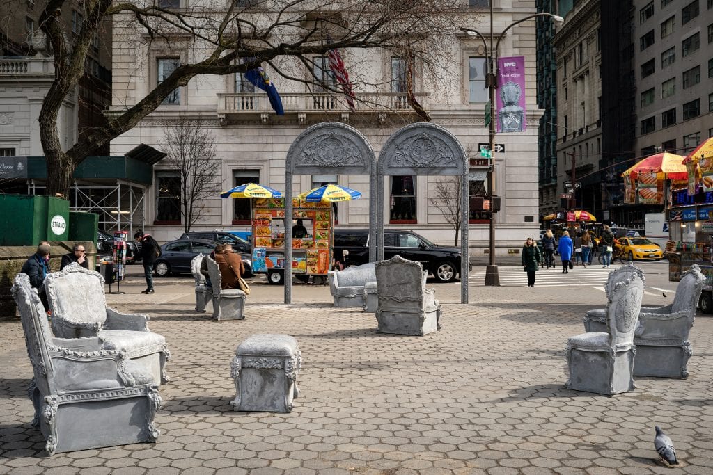 Liz Glynn "Open House," 2017 Public Art Fund Courtesy of the artist and Paula Cooper Gallery Photo: James Ewing