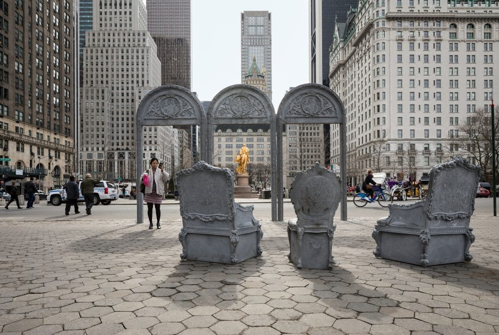 Liz Glynn "Open House," 2017 Public Art Fund Courtesy of the artist and Paula Cooper Gallery Photo: James Ewing