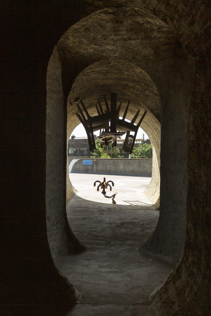 Liz Glynn "Unearthed Underground," 2019, "Fiction" at Bold Tendencies (May 30–September 21, 2019) Installation view Photography: Oskar Proctor