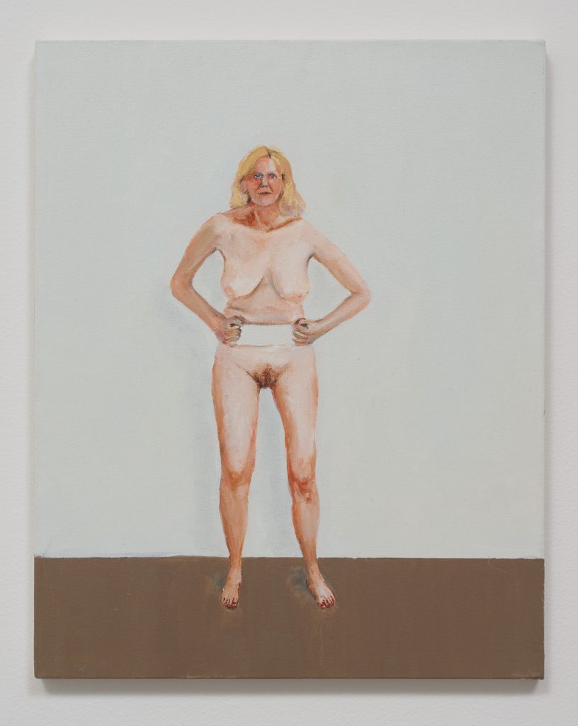 Group Exhibition, Vacant Masses III, 2013, Oil on canvas, 20” H x 16” W, Photo credit: Robert Wedemeyer