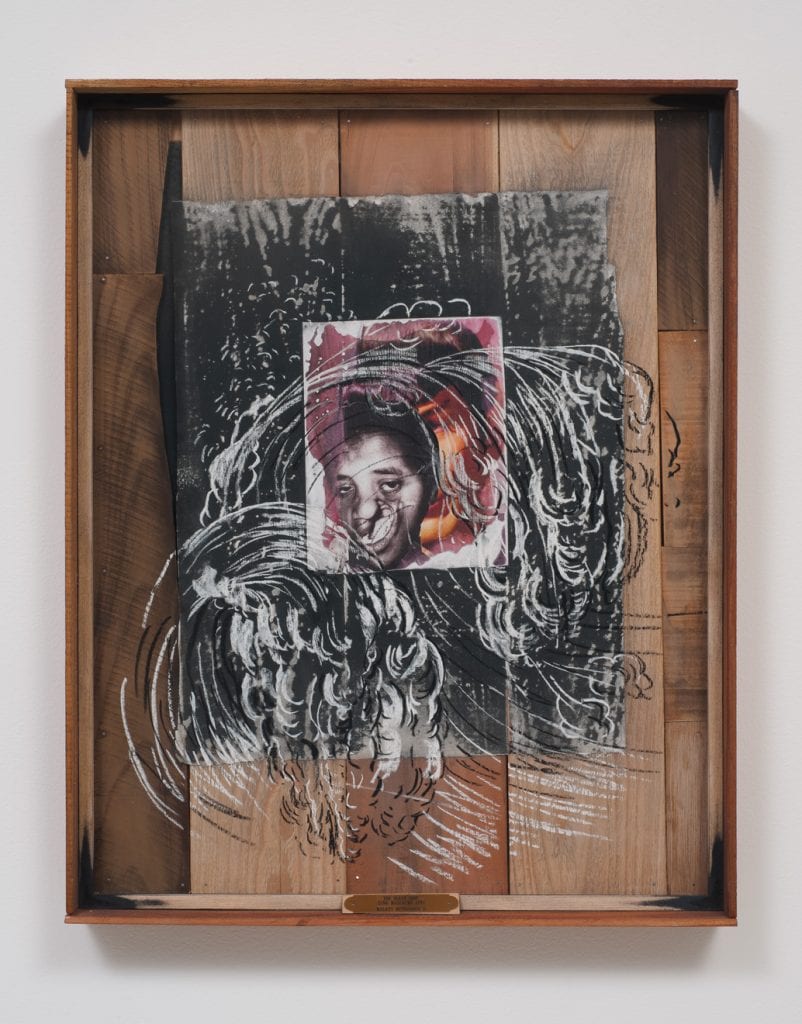 Group Exhibition, The Slave Ship Zong Massacre 1781 Malady Mythology II, 2013, Mixed media collage on paper, 29.125" H x 23.125" W (73.98 cm H x 58.74 cm W), Photo credit: Robert Wedemeyer