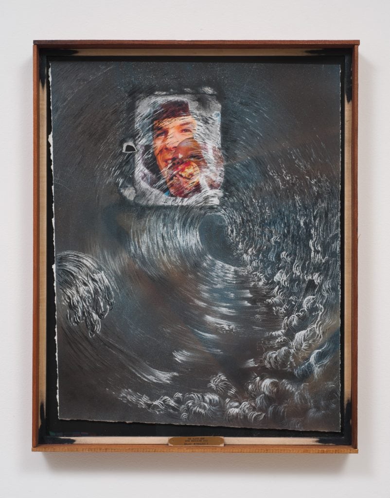 Group Exhibition, The Slave Ship Zong Massacre 1781 Malady Mythology V, 2013, Mixed media collage on paper, 29.125" H x 23.125" W (73.98 cm H x 58.74 cm W), Photo credit: Robert Wedemeyer