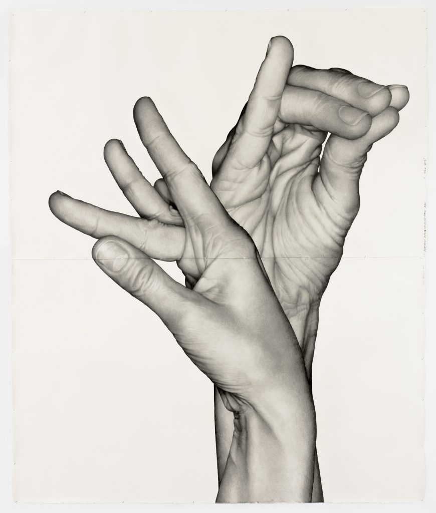 Karl Haendel “Double Dominant #1 (Emily Mast),” 2018