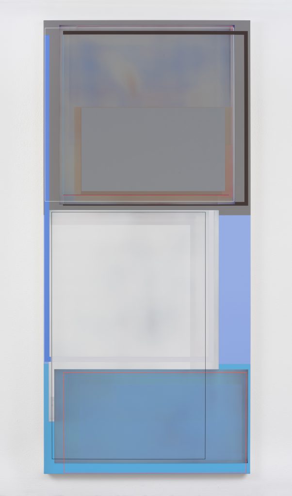 Patrick Wilson, Professor, 2017, Acrylic on canvas, 86 x 39" [HxW], Photo credit: Robert Wedemeyer