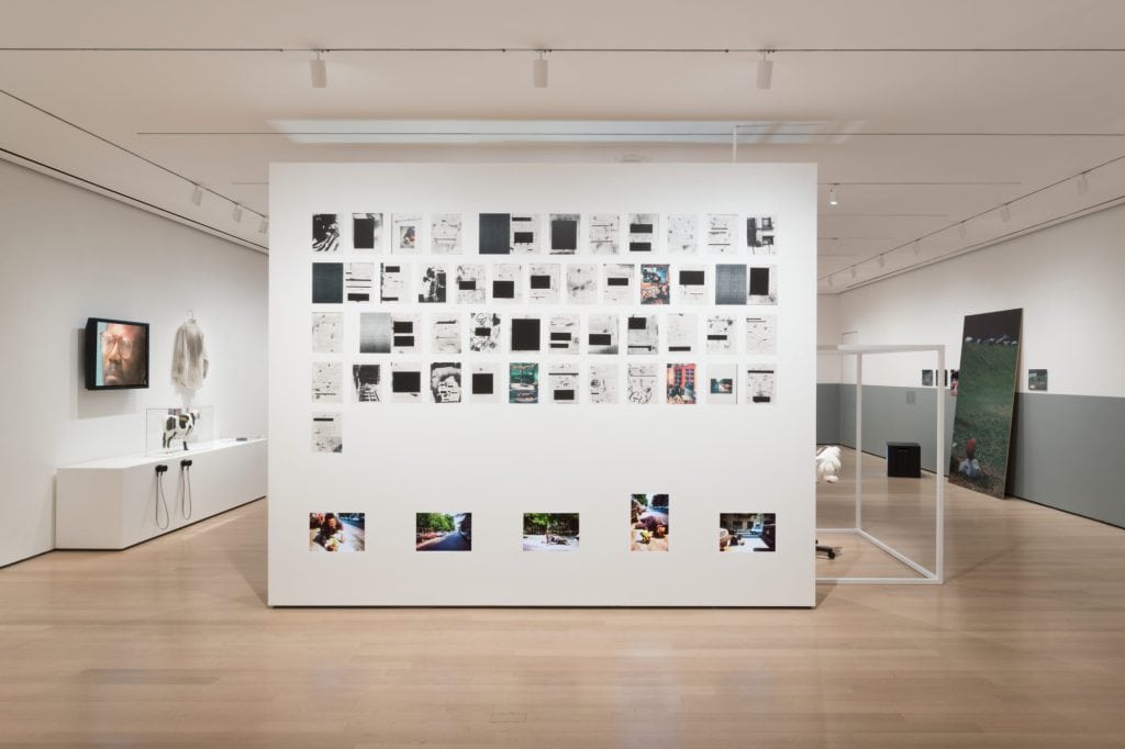 Installation view of member: Pope.L, 1978–2001, The Museum of Modern Art, New York, October 21, 2019 – February 1, 2020. © 2019 The Museum of Modern Art. Photo: Martin Seck