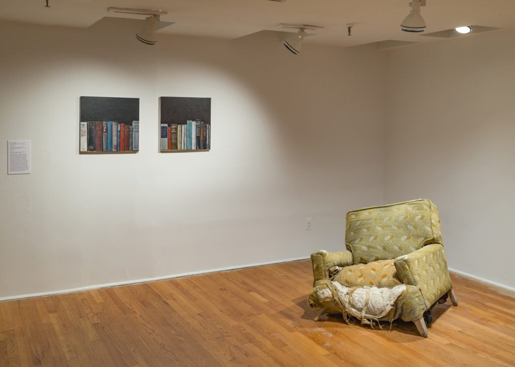Rodney McMillian, "Views of Main Street," installation view, Photo cred: Adam Reich