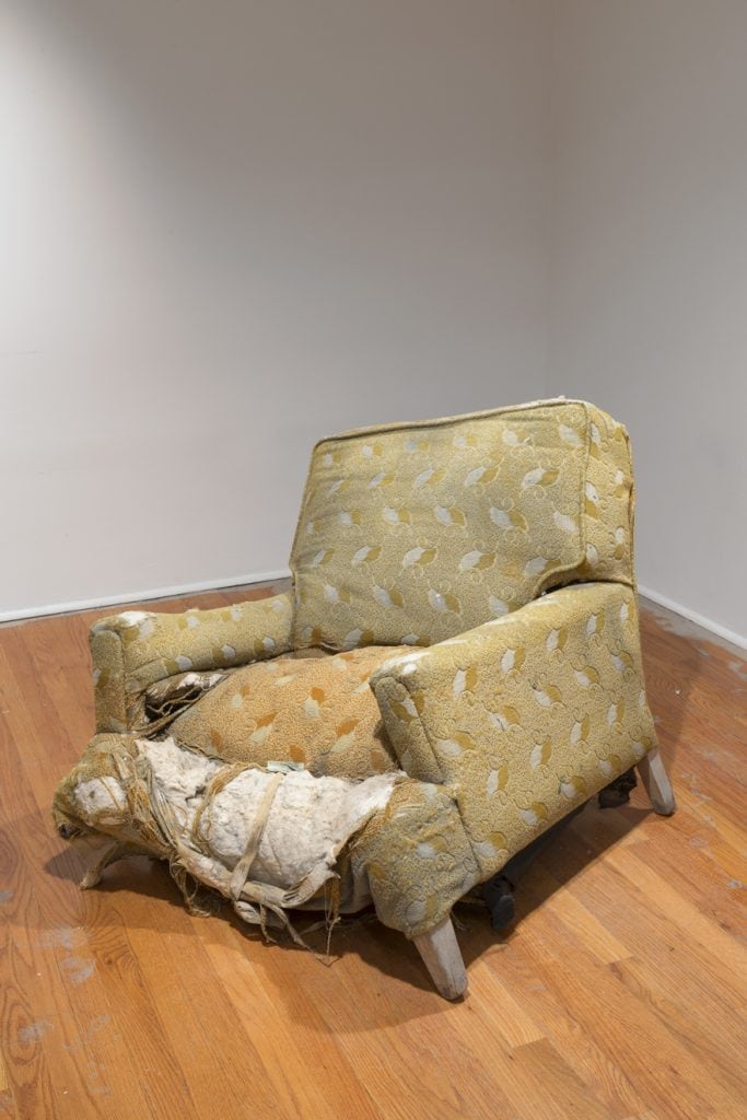 Rodney McMillian, "Views of Main Street," installation view, Photo cred: Adam Reich