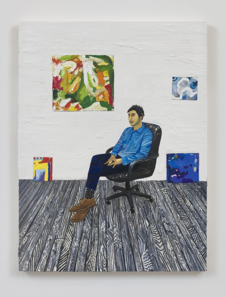 Raffi Kalenderian “Eric Palgon in the studio,” 2019