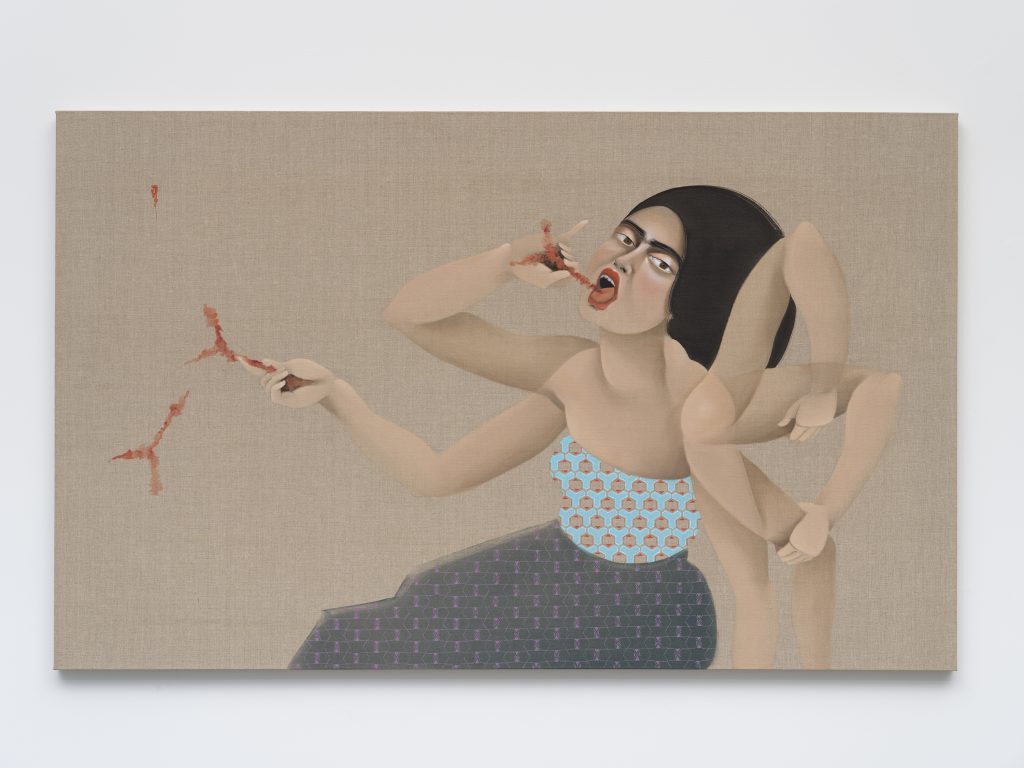 Hayv Kahraman “Swallowing Antibodies,” 2021