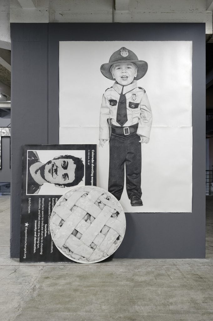 Karl Haendel, 12th Lyon Biennale: Karl Haendel, 2013, Installation view, Lyon, France; Photo credit: Blaise Adilon