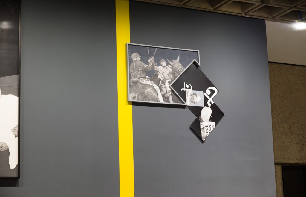 Karl Haendel, 2014 Whitney Biennial: Karl Haendel, Installation view, Whitney Museum of American Art, New York, NY; Photo credit: Jason Mandella