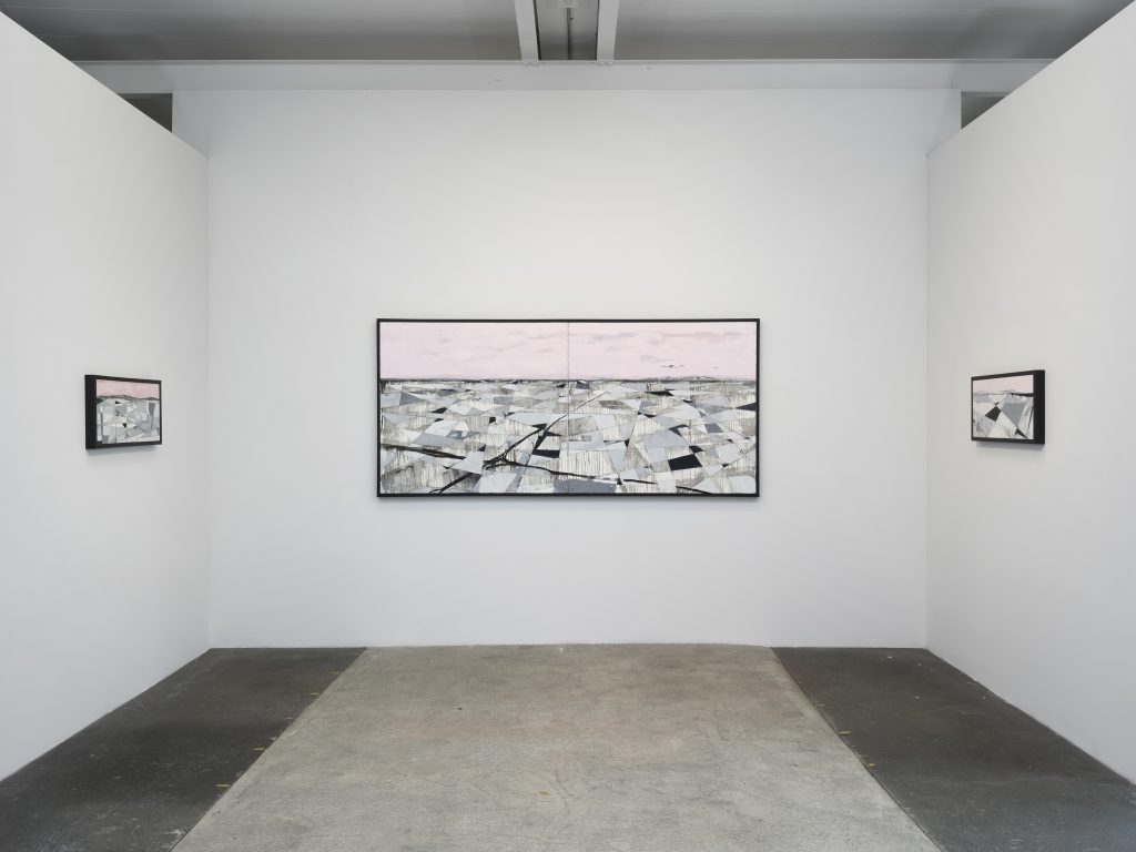 This image illustrates a link to the exhibition titled Karla Klarin: Big Pink
